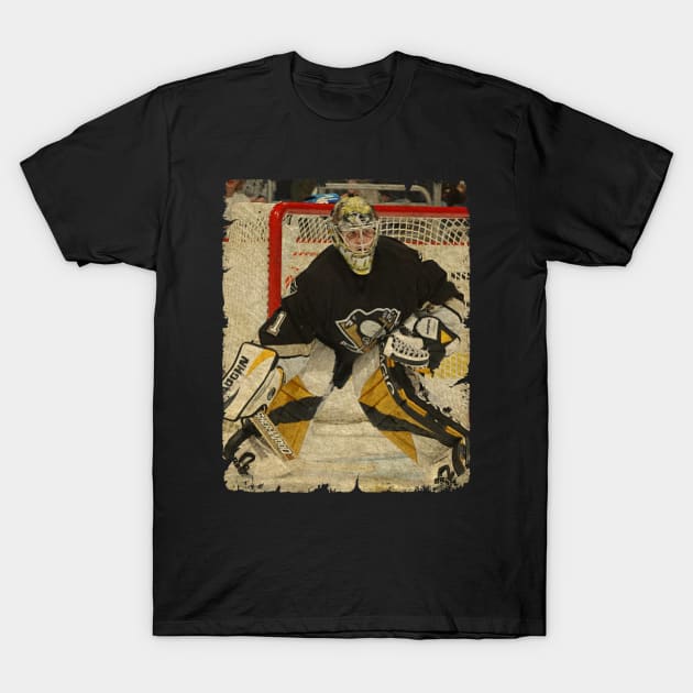 Johan Hedberg, 2000 in Pittsburgh Penguins (2.86 GAA) T-Shirt by Momogi Project